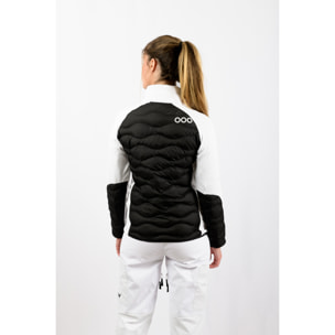 Chaqueta ECOActive Hybrid Insulated Jacket Women marca ECOON - Negro / Blanco