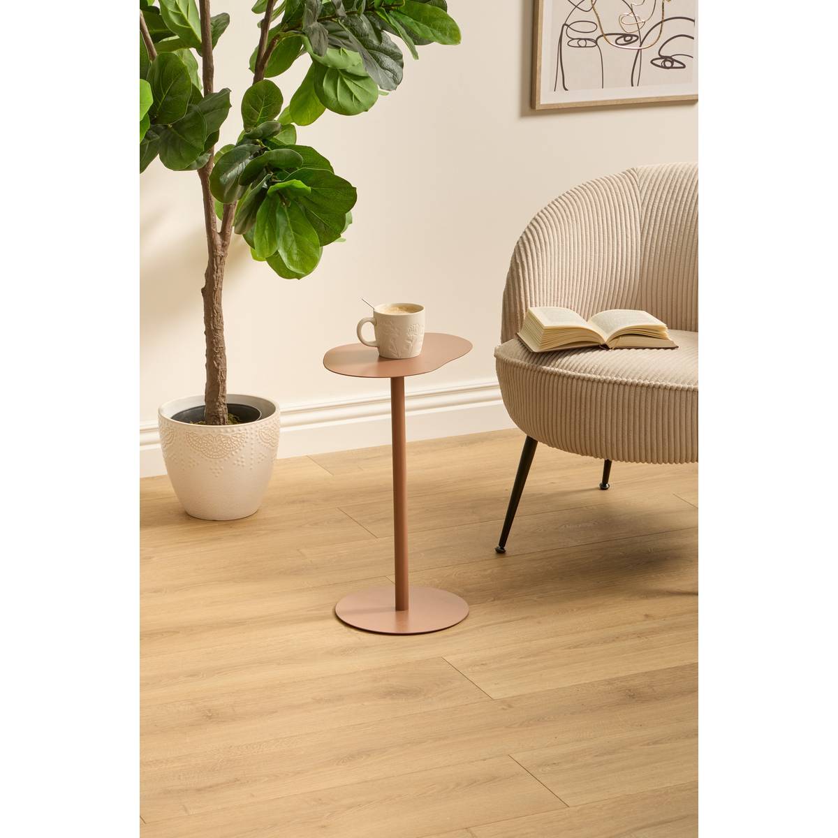 Table d'appoint Sora moccha 33x24x50cm