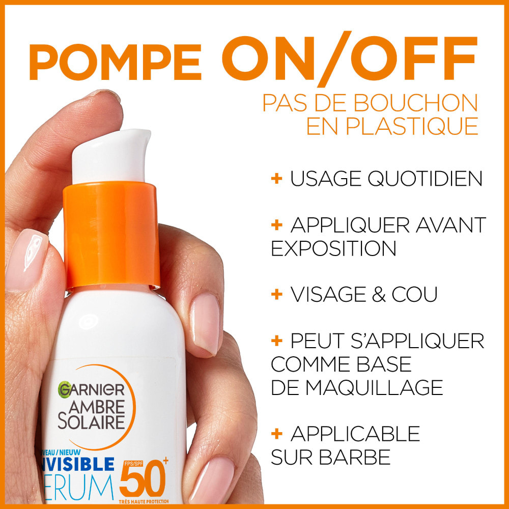 Garnier Ambre Solaire Super UV Sérum Invisible SPF50+ 30mL