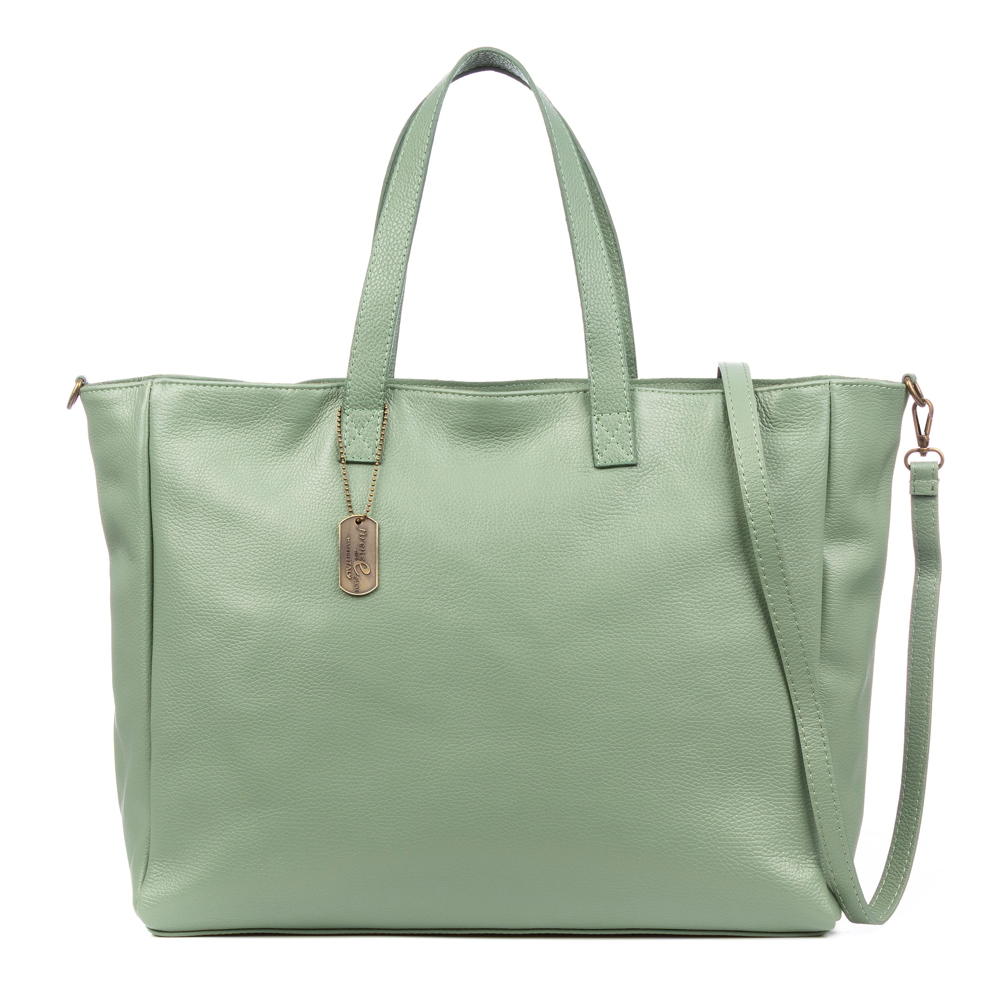 Balsorano borsa shopper donna oversize. Pelle autentica Dollaro.