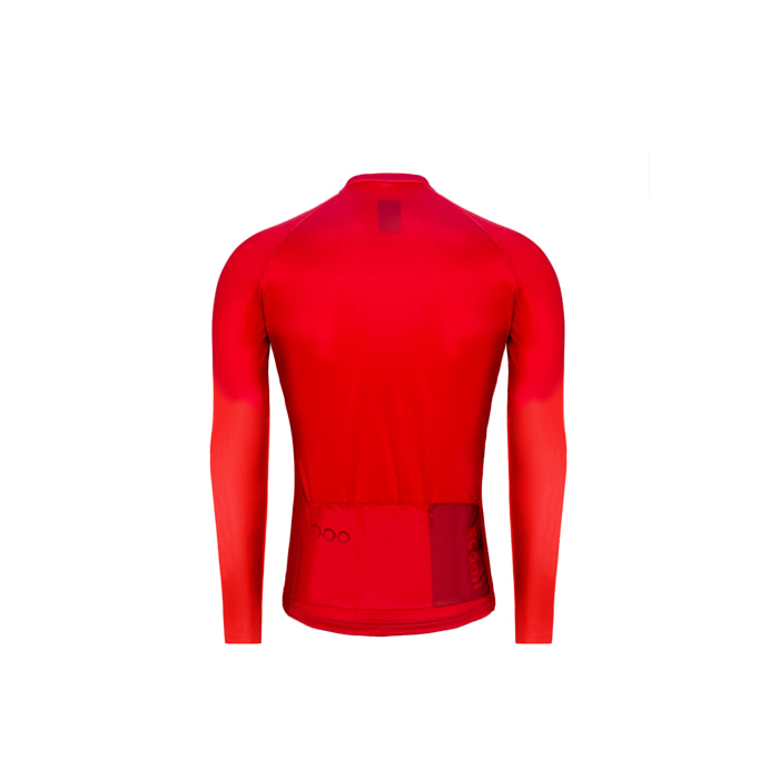 Maillot de manga larga ECOON modelo Tourmalet Men en color Rojo