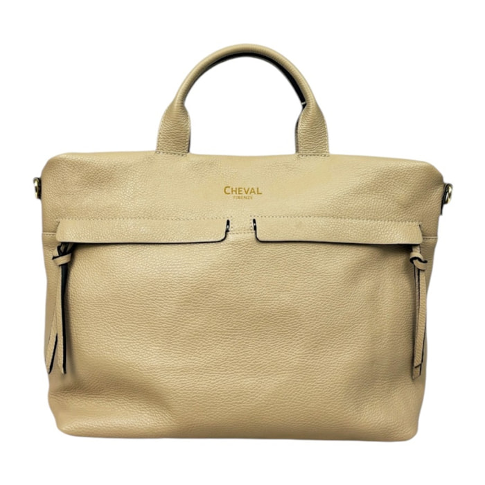 Borsa a mano Cheval Firenze Portofino A/S Taupe
