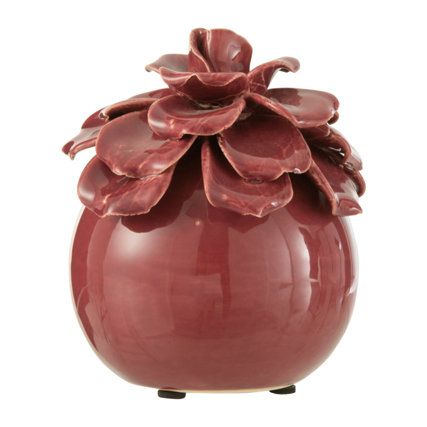 J-Line vase Fleur décorative - céramique - rose