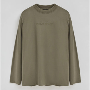 Camiseta Caliope verde militar con logo bordado Polo Club