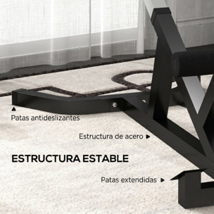 SPORTNOW Silla Romana Ajustable, Banco para Hiperextensiones Multifuncional, Altura y Respaldo Regulables, Carga 120 kg, Multifunción para Entrenamiento de Abdominales y Espalda en Casa