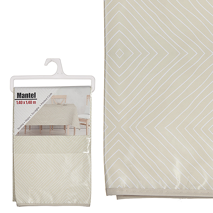 Tovaglia in plastica 140x140 cm.