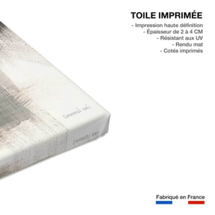 Tableau abstrait azoïque doré i  Toile imprimée