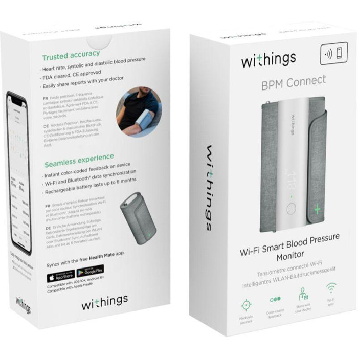 Tensiomètre WITHINGS Sans fil BPM connect