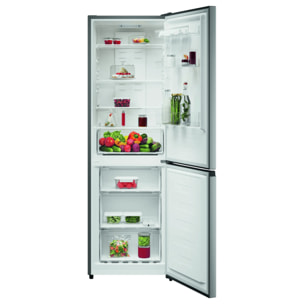 AEG Frigorífico combi de libre instalación Serie 6000 Gris de 186 cm ORC6M301CV