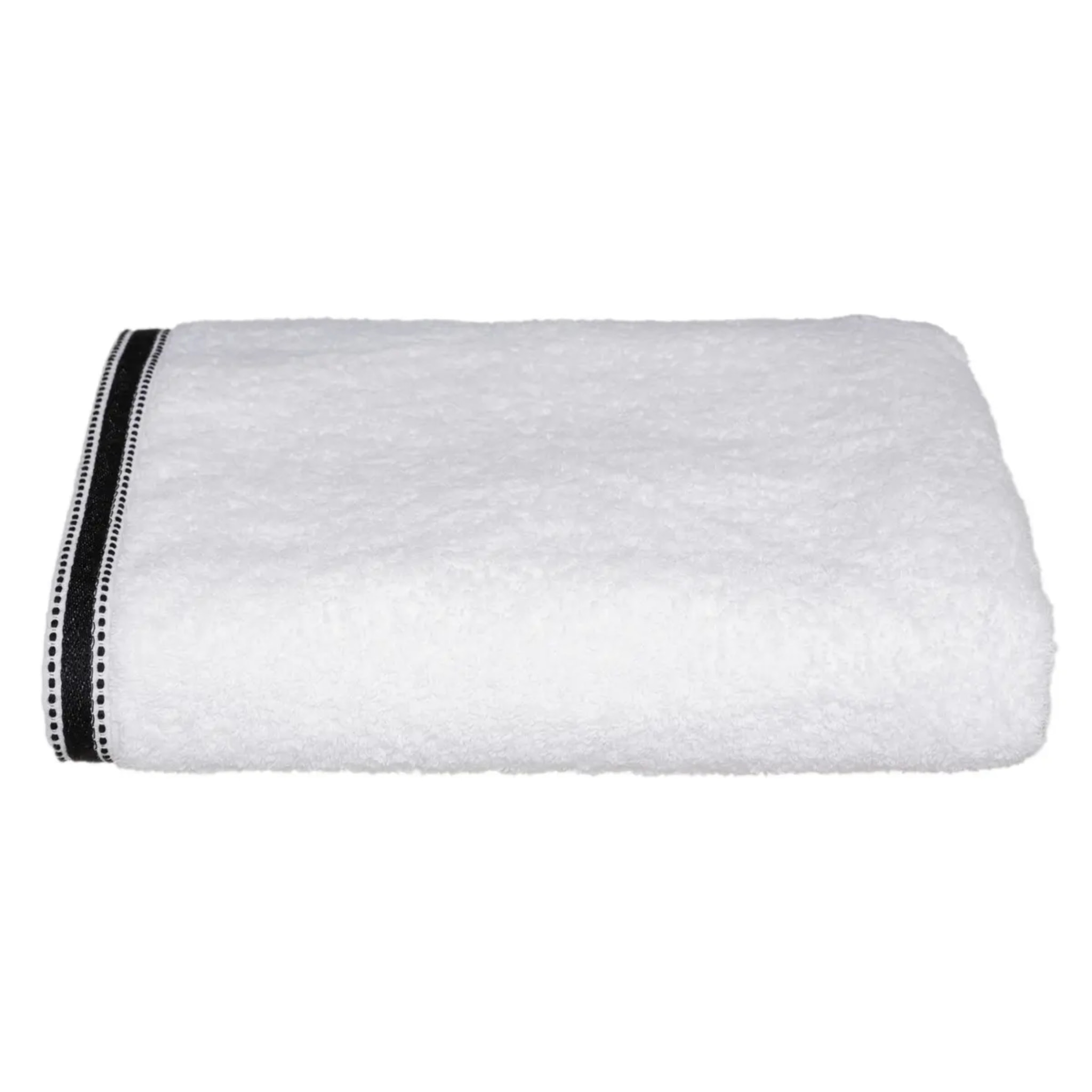 Drap de bain "Joia" coton blanc 100x150cm