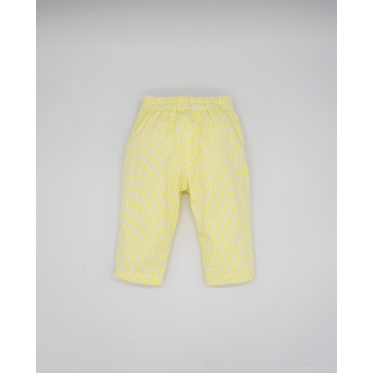 PANTALÓN SEERSUCKER AMARILLO