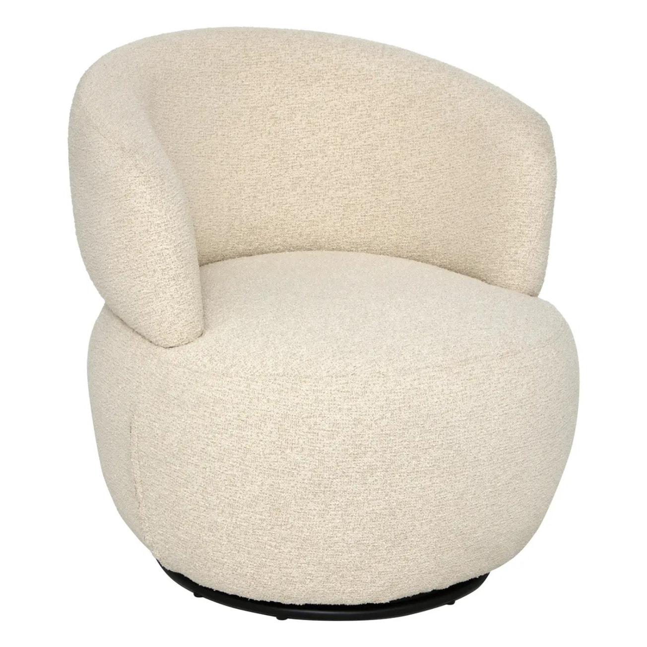 Fauteuil pivotant Sileo argile