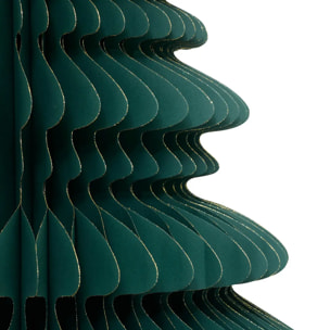 Sapin papier H.90cm vert