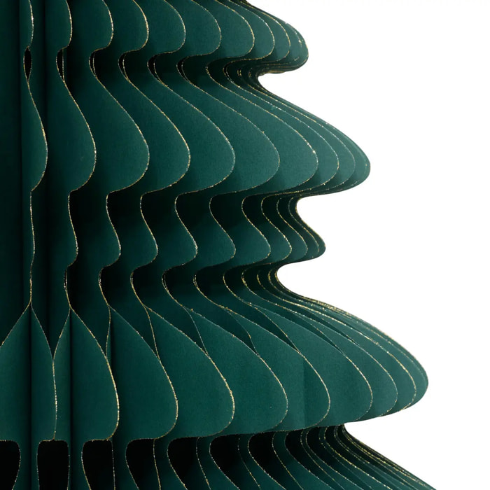 Sapin papier H.90cm vert