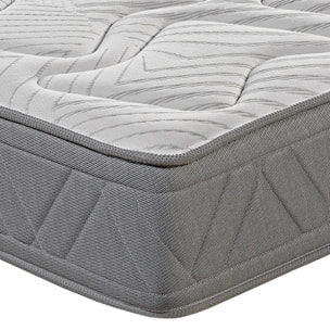 Colchón Muelles Ensacados y Viscoelástico 27cm Hilo de Carbono y Biocerámico Confort Hotel CERAMIC PRESTIGE · ROYAL SLEEP