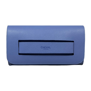 Pochette Cheval Firenze Hamal Blu Pervinca