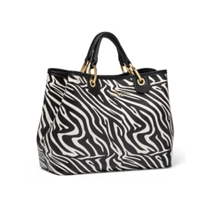 Borsa a mano  da donna In Poliestere e Poliuretano Prodotto artigianale 37x27,5x15 cm