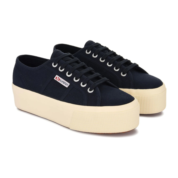 Superga - Zapatos de mujer Mujer Azul - 2790 PLATFORM