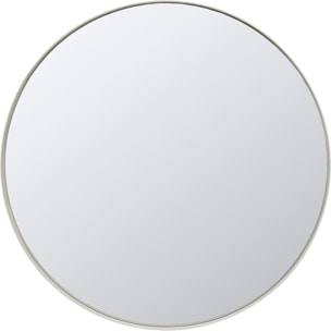 Miroir Curve rond 100cm beige Kare Design