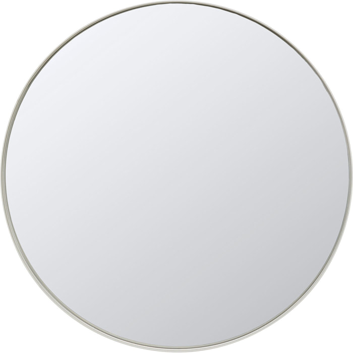 Miroir Curve rond 100cm beige Kare Design