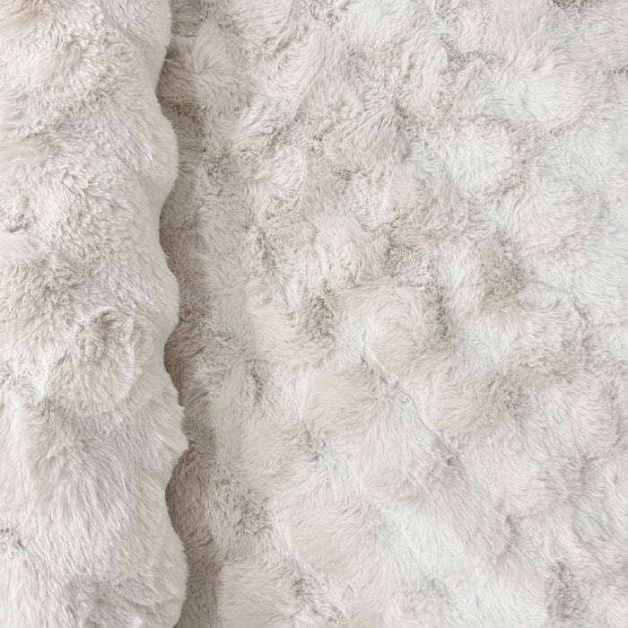 Tapis d'intérieur bubble 100% polyester blanc BUMPY. 200 x 290 cm