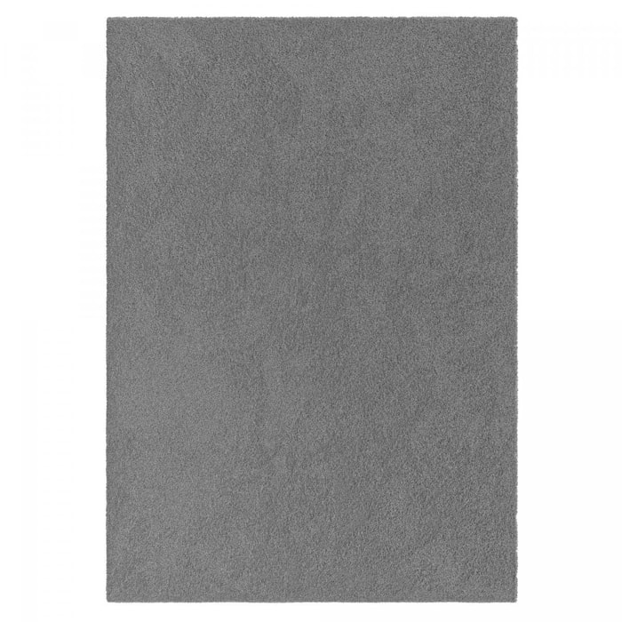 Tapis shaggy à longues mèches Vihe motif Uni