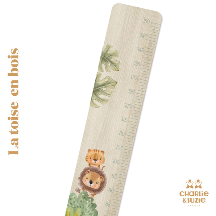 Toise Jungle Lion Toise mesurer son enfant - .