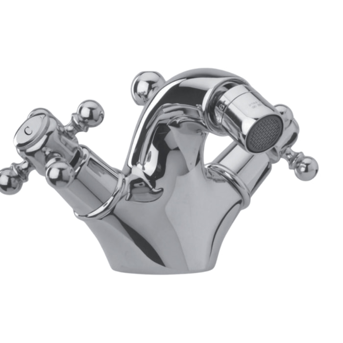 Mélangeur bidet monotrou PAINI Tiffany Chromé