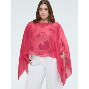 Fiorella Rubino - Coprispalle leggero effetto cangiante - Rosa