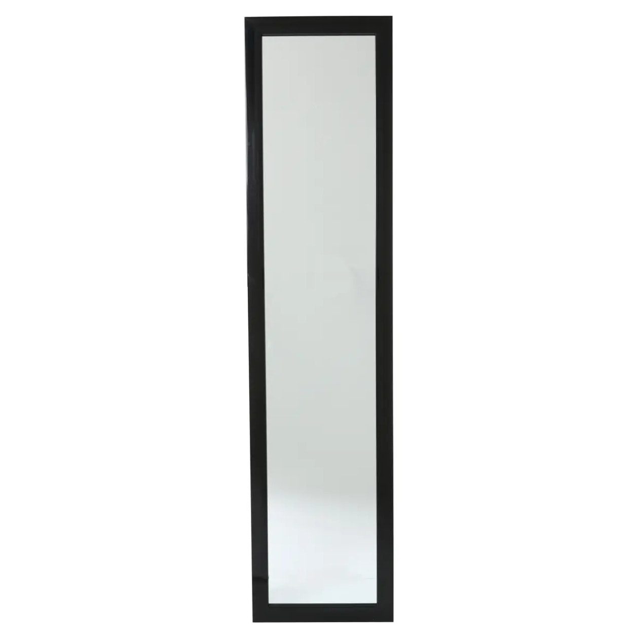 Miroir sur pied classique noir 37X157