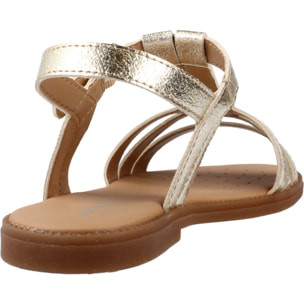 Sandalias Niña de la marca GEOX  modelo J SANDAL KARLY ORO