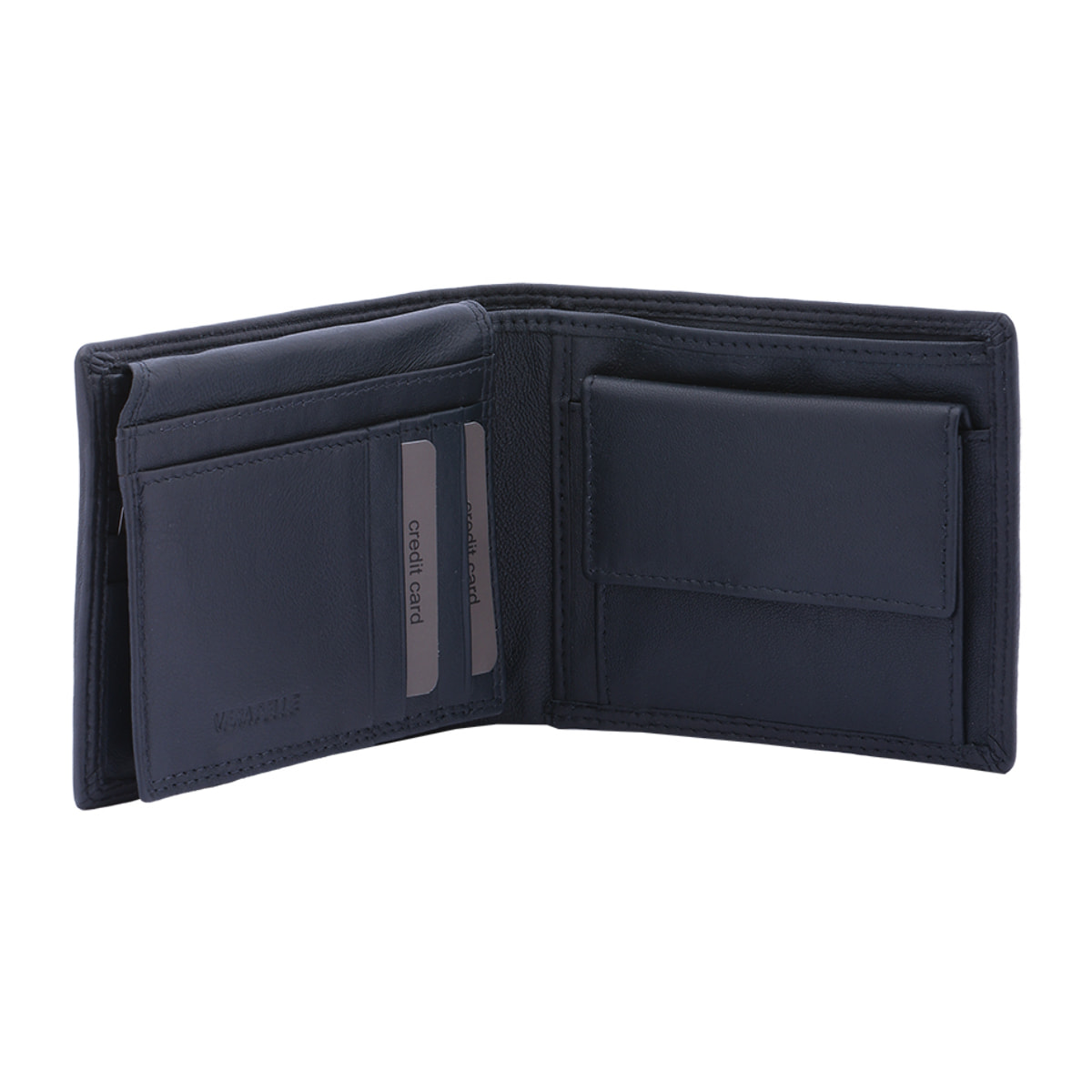 Portafoglio  da uomo In Vera pelle Made in Italy 12x9,5x3 cm