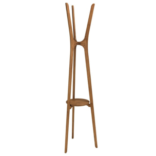 SIXTINE - Porte-manteau en bois de teck recyclé