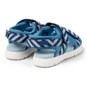Sandalias - CAMPER Oruga - Azul - Textil técnico (poliéster reciclado)