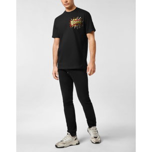PHILIPP PLEIN Camiseta de cuello redondo y manga corta