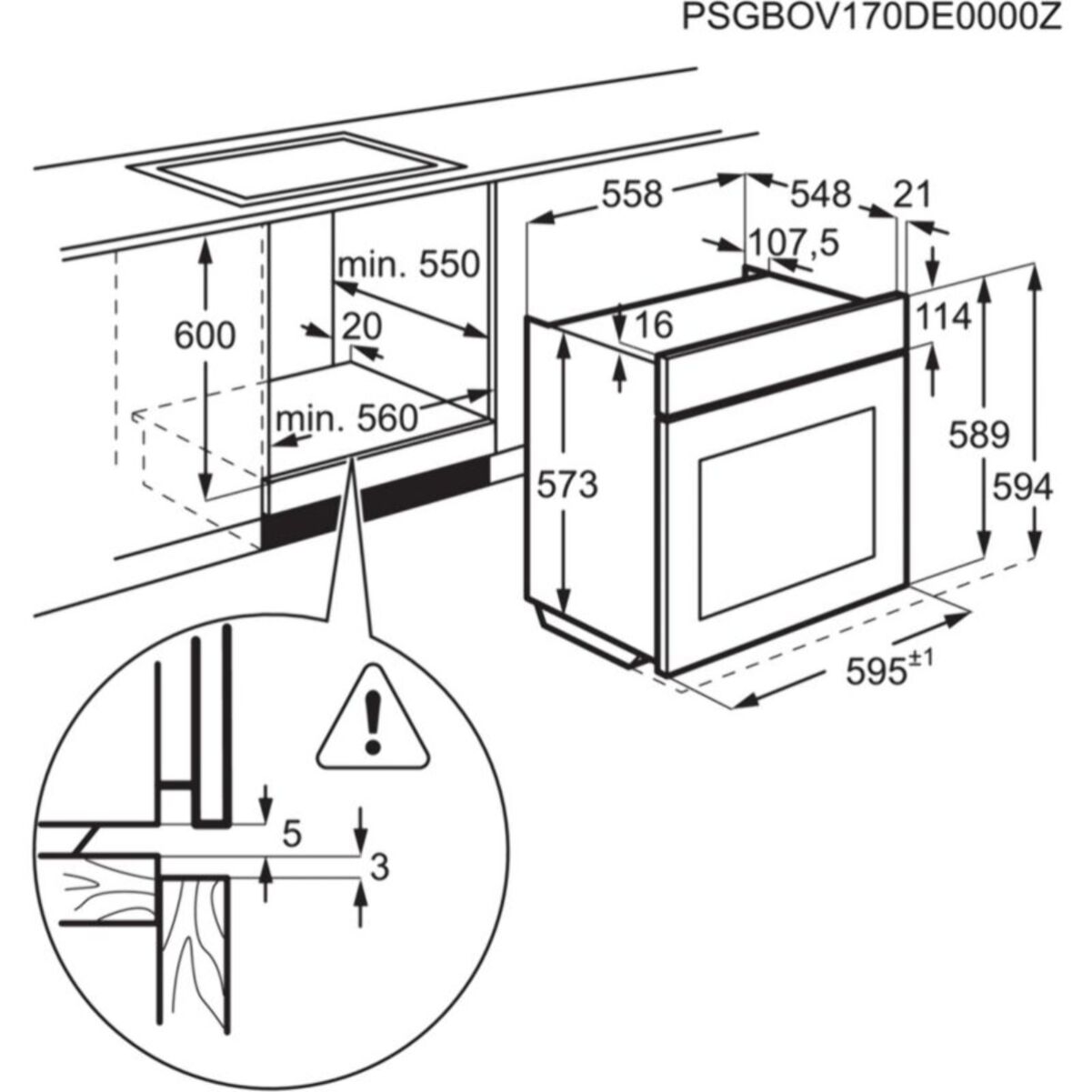 Four encastrable ELECTROLUX EOF6P46VX0 SurroundCook