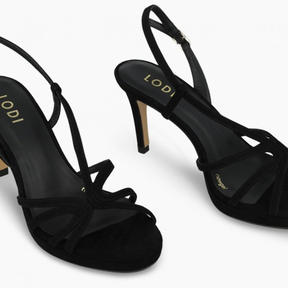 SANDALIAS NEGRAS LODIN