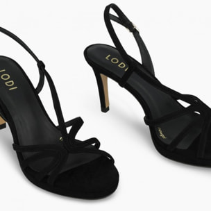 SANDALIAS NEGRAS LODIN