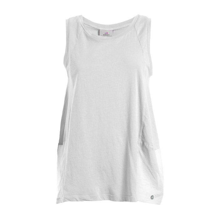 DEHA - Canottiera BALLOON TANK TOP in cotone per donna