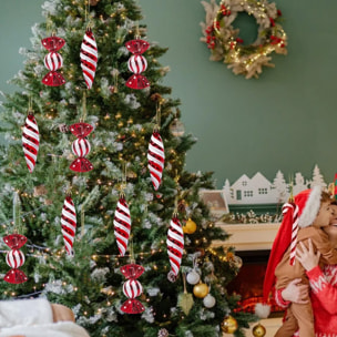 caramelo de bola de navidad para decoración 14x5x31cm
