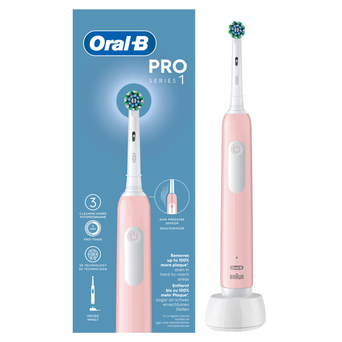 Oral-B Pro Series 1 Brosse À Dents Électrique Rose