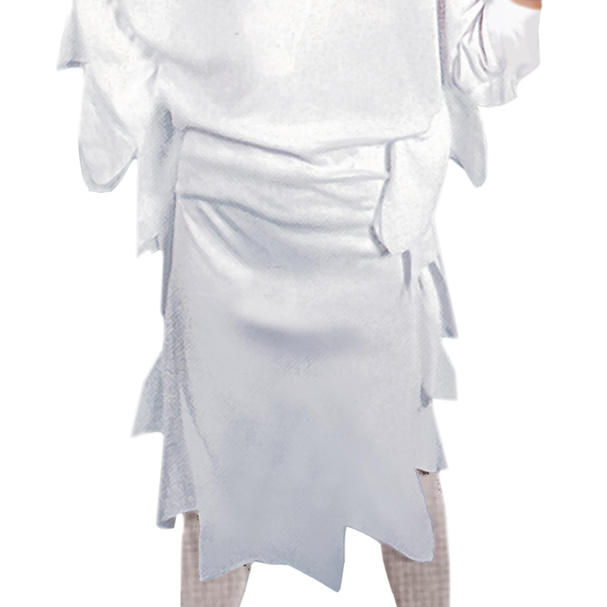 Travestimento Costume Halloween Fantasma Bianco Bambino Unisex