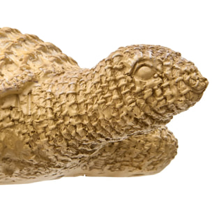 Statuette tortue Ocea 24x18x7cm beige