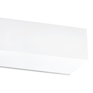 EACO 2 Lampe applique blanc