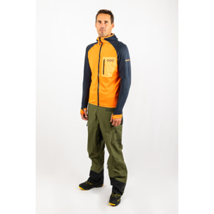 Chaqueta ECOActive Light Insulated Jacket with cap marca ECOON - Naranja / Azul