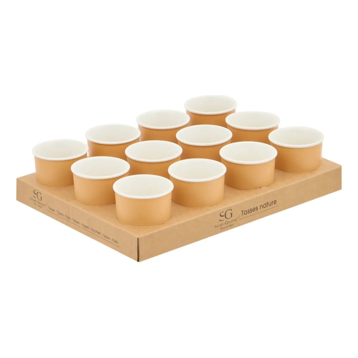 Tasse à espresso Nature ocre 9cl