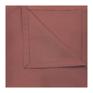 Serviette de table unie et colorée - Rose Boudoir