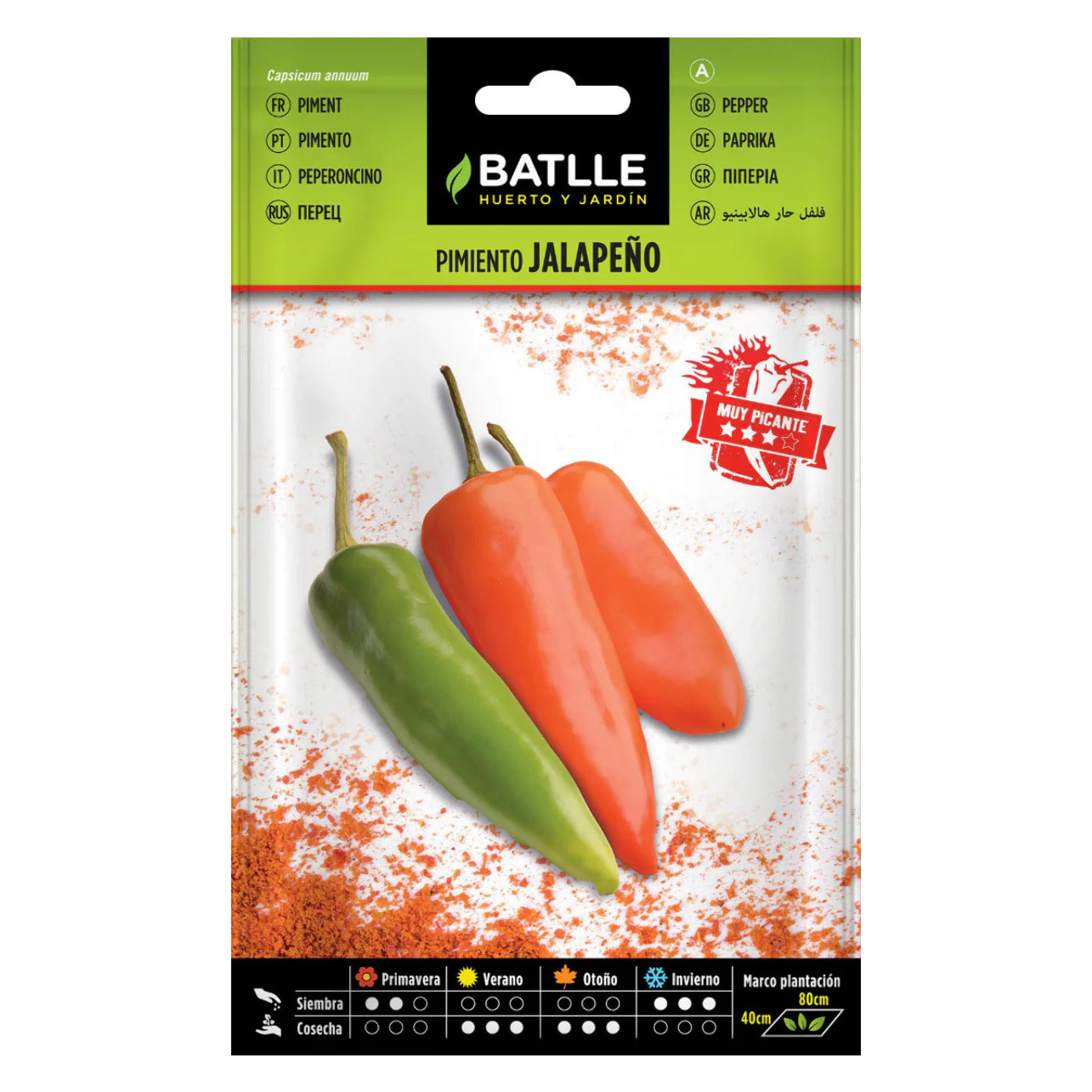 Semillas de Pimiento Jalapeño Batlle