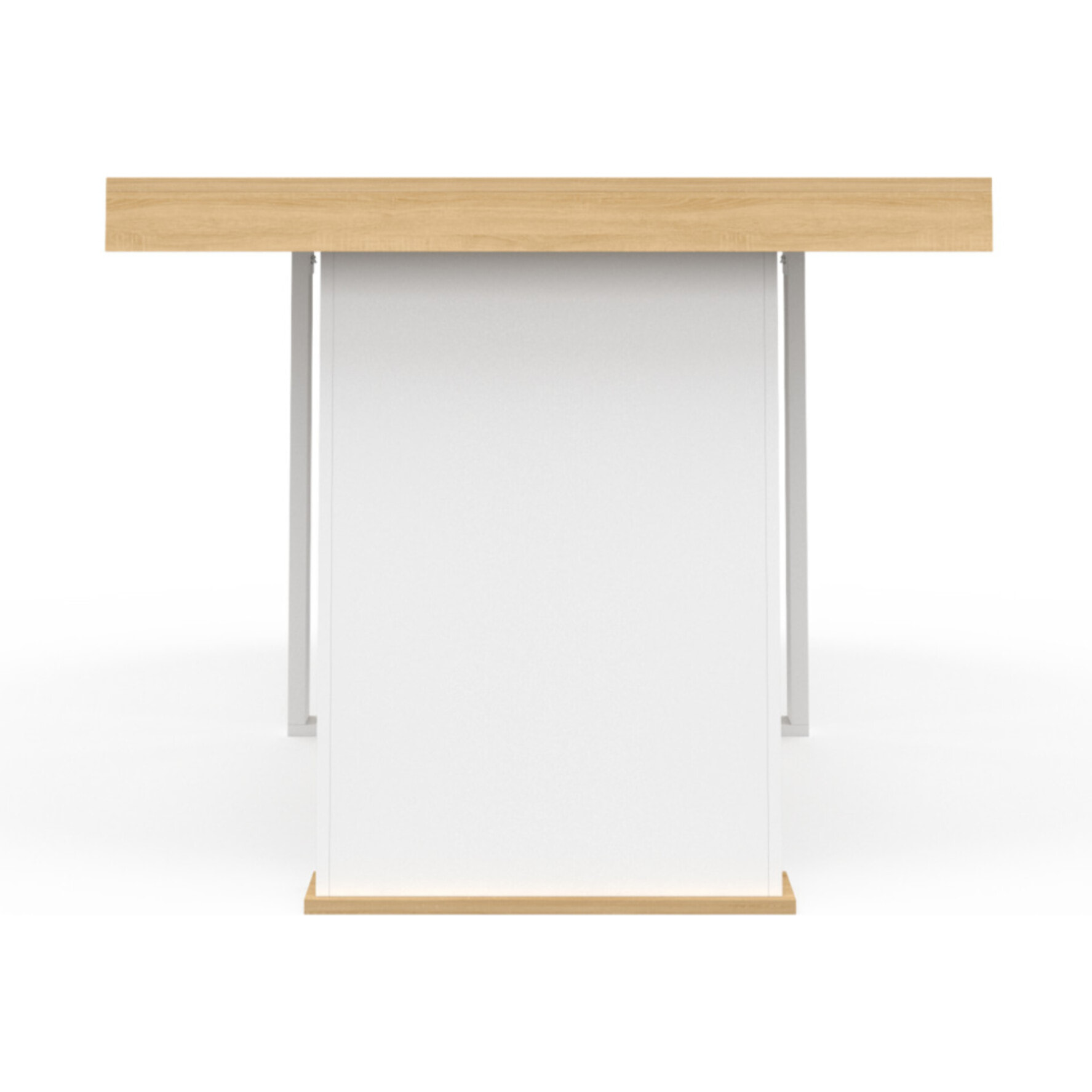 Console extensible Tania - Bois - Blanc