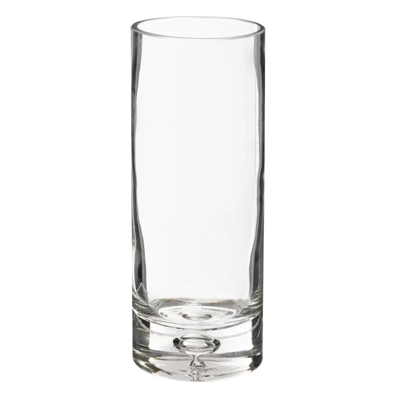 Vase cylindre - verre - H23 - 5 cm